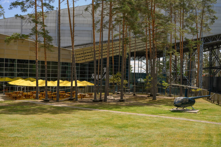 Vasaros lauko terasa