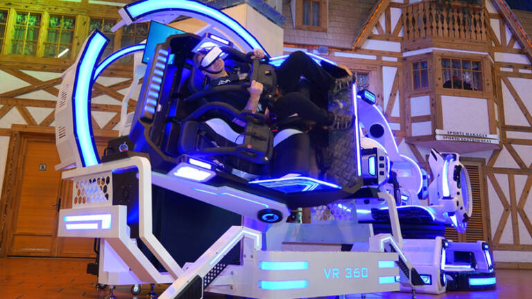Virtualios realybės 360' pramoga