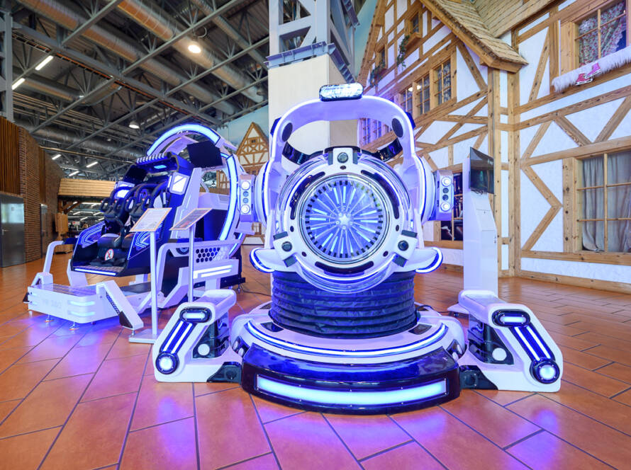 Virtualios realybės 360' pramoga