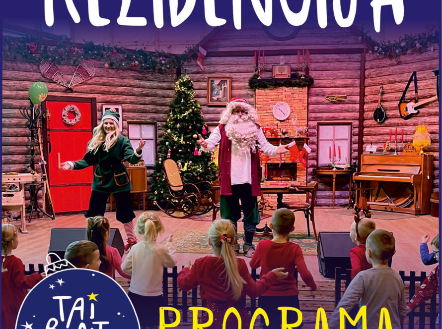 Kalėdų senelio rezidencija Snow Arenoje gruodžio 6 - 31d.