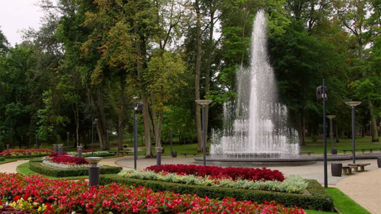 Druskininkų miesto muzikos fontanas